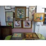 QUANTITY OF FRAMED PICTURES