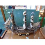 LARGE MODEL OF HMS VICTORY