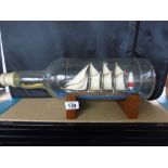 MODEL SHIP IN A BOTTLE