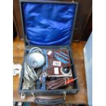 PORTABLE MICROPHONE & PRE AMP, UNTESTED