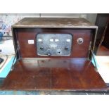 AJS RADIO, IN WOODEN CASE, UNTESTED