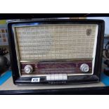 PHILIPS BAKELITE RADIO, UNTESTED