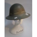 WW2 HELMET, POSSIBLY NAVAL