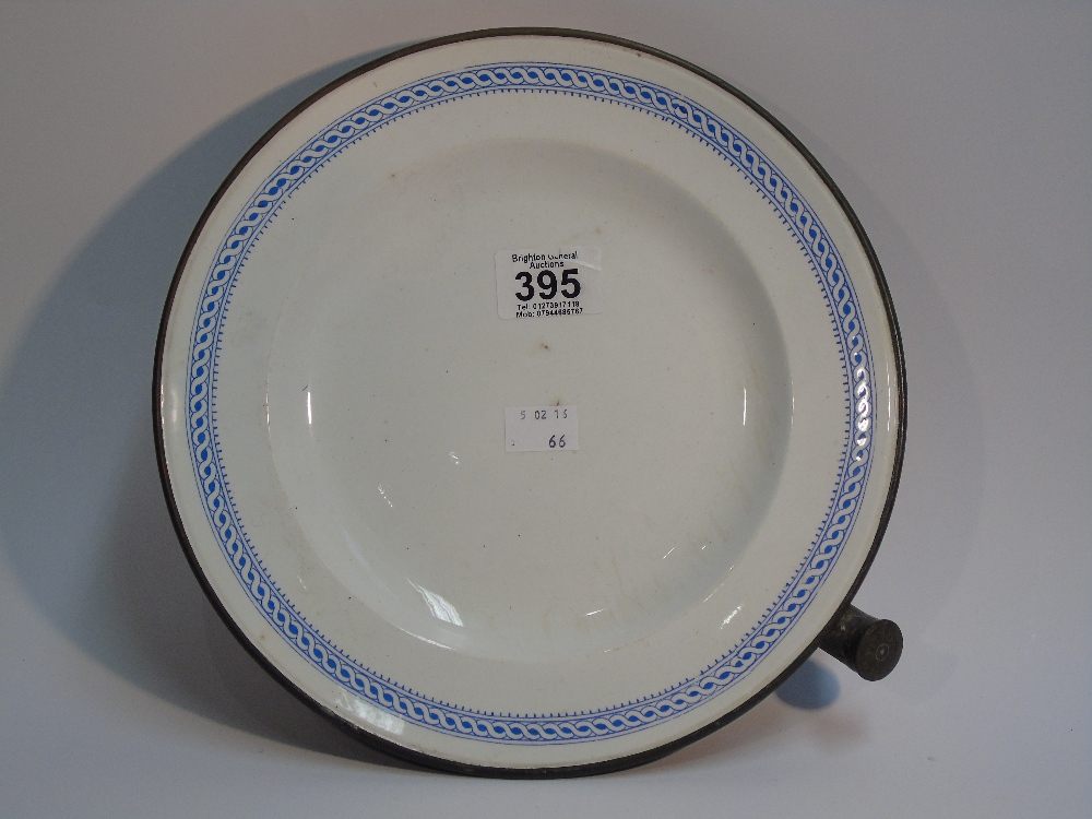 WARMING PLATE MARKED H L & CO.