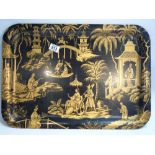 ORIENTAL STYLE 'WORCESTER WARE' TRAY