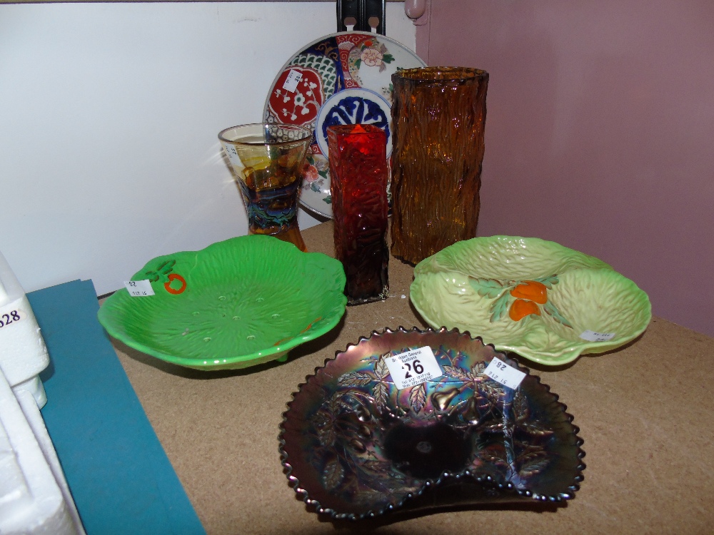 GLASS AND CHINA ITEMS