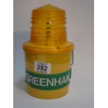 FLASHING 1980s GREENHAM COMMON LAMP FROM THE WOMENS' PEACE CAMP