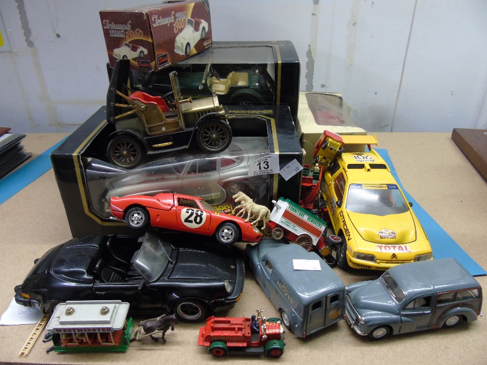 QUANTITY OF MODEL TOY CARS