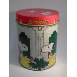 COLLECTABLE, VINTAGE SNOOPY TIN