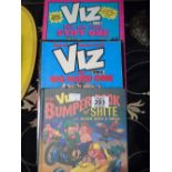 3 X VINTAGE VIZ BOOKS