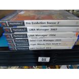 X 6 PLAYSTATION 2 GAMES