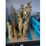 COLLECTION OF ORIENTAL FIGURES