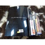 PLAYSTATION 3 + PLAYTATION 2 GAMES