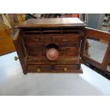 SMALL DISPLAY CABINET WITH DRAWERS