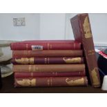 7 VOLUMES OF PUNCH MAGAZINES WW1 ERA 1914 / 1915