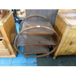 ART DECO CIRCULAR TEA TROLLEY