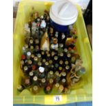 LARGE QUANTITY OF ALCOHOL  MINIATURES