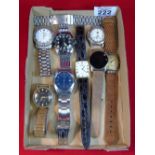 COLLECTION OF 1970s GENTS WATCHES