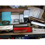 QUANTITY BOXED COSTUME JEWELERY