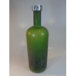 19th CENTURY GERMAN GREEN APOTHECARY BOTTLE