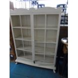 FRENCH OPEN FRONTED DISPLAY CABINET