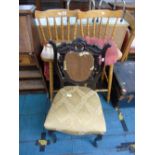 X 2 BAR STOOLS & CHAIR FOR RESTORATION