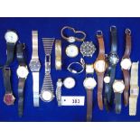 QUANTITY OF QUARTZ WATCHES