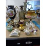 LARGE QUANTITY OF CHINA AND GLASS ITEMS