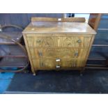 FRENCH ART DECO 3 DRAWER CHEST OF DRAWERS