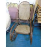 BENTWOOD ROCKING CHAIR