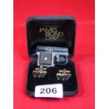 VINTAGE 007 CUFF LINKS IN ORIGINAL BOX + CORONA LI