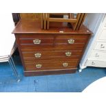 2 OVER 2 CHEST OF DRAWERS