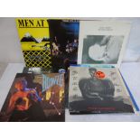 QUANTITY OF ALBUMS INCLUDING MEN AT WORK, ENIGMA,