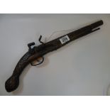 DECORATIVE REPLICA FLINTLOCK PISTOL