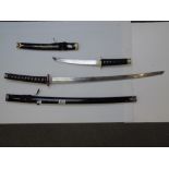 X 2 REPLICA SAMURAI SWORDS