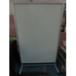 FREE STANDING LARGE WHITE BOARD