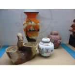 X 4 CHINA ITEMS INC X 2 GINGER JARS