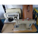 X 2 ELECTRIC SEWING MACHINES - TOYOTA AND MINERVA