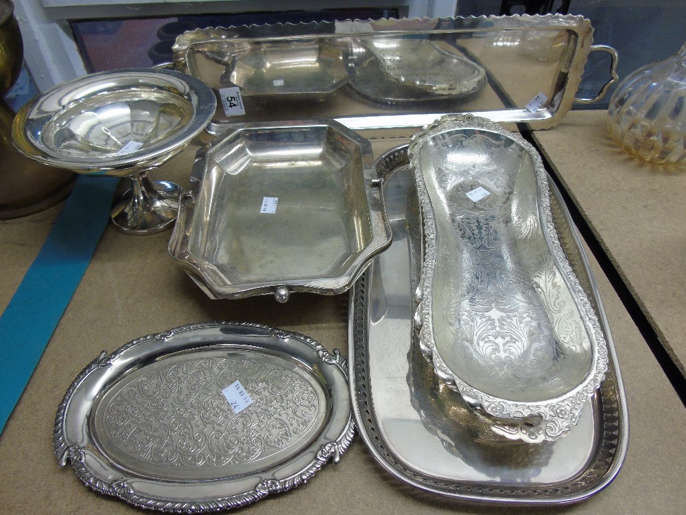 QUANTITY OF SILVER PLATE INC SWEDISH AND ABERGORKY COLLERY