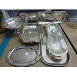 QUANTITY OF SILVER PLATE INC SWEDISH AND ABERGORKY COLLERY