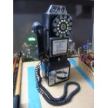 CROSLEY RETRO STYLE WALL TELEPHONE - WORKING ORDER