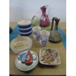 MIXED ITEMS INCLUDING TG GREEN AND POOLE