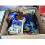 LARGE BOX OF TOYS INCLUDING DIE CAST