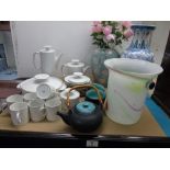 CHINA COFFEE AND TEA / VASES ITEMS