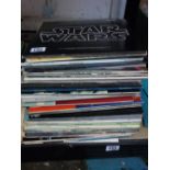 COLLECTION OF LPS INCLUDING STAR WARS AND JAZZ