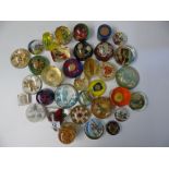 BOX OF PAPERWEIGHTS