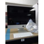 APPLE IMAC MODEL NO 1311 WITH WIRELESS KEYBOARD AND MOUSE ALL WORKING ORDER REQUIRE FULL SYSTEM