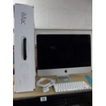 BOXED 2014 APPLE IMAC MODEL 1418 WITH WIRELESS KEYBOARD ALL WORKING ORDER REQUIRES FULL SYSTEM