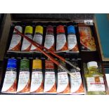 BOXED DALER - ROWNEY ARTIST SET