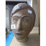 POTTERY MODEL HEAD